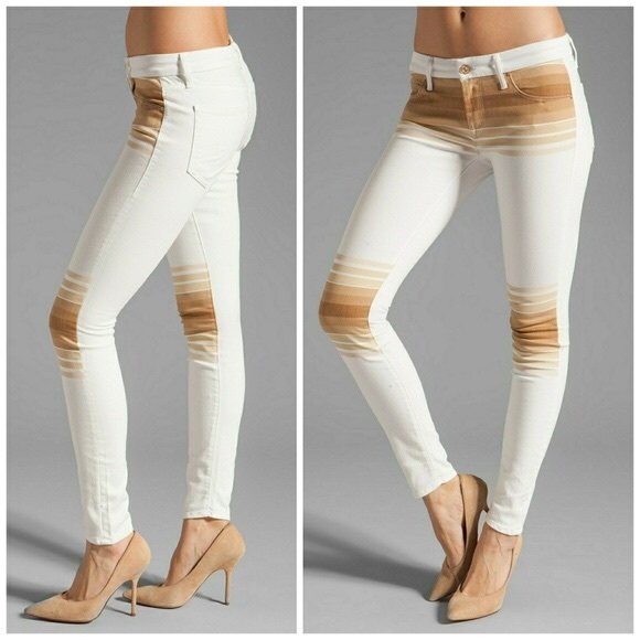 MOTHER Denim - MOTHER LOOKER 70βs INSPIRED stripe jeans MOTHER Denim - MOTHER LOOKER 70βs INSPIRED stripe jeans